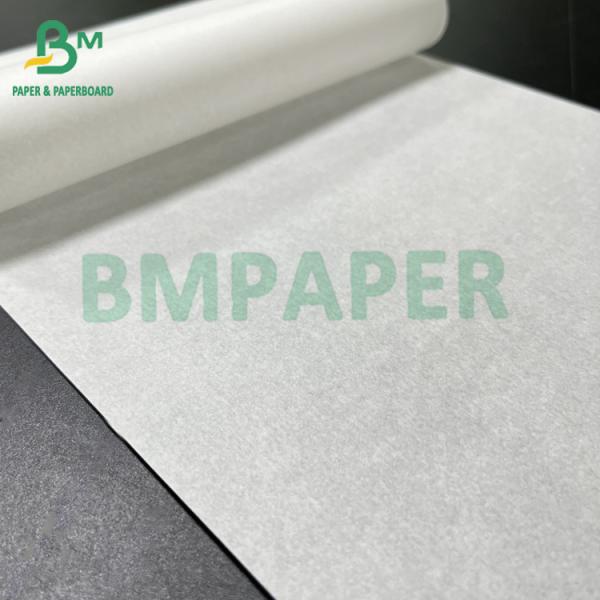 Excellente capacité de traitement 60 gm papier blanc résistant à la graisse pour les emballages de collations alimentaires