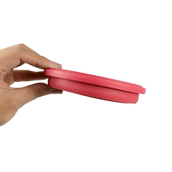 2019 New Custom FDA & LFGB Food Grade Portable Silicone 4 Size Food Storage School Work Microwave and Freezer Safe Lunch Box