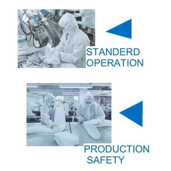 Waterproof Nontoxic Isolation Disposable Medical Gowns