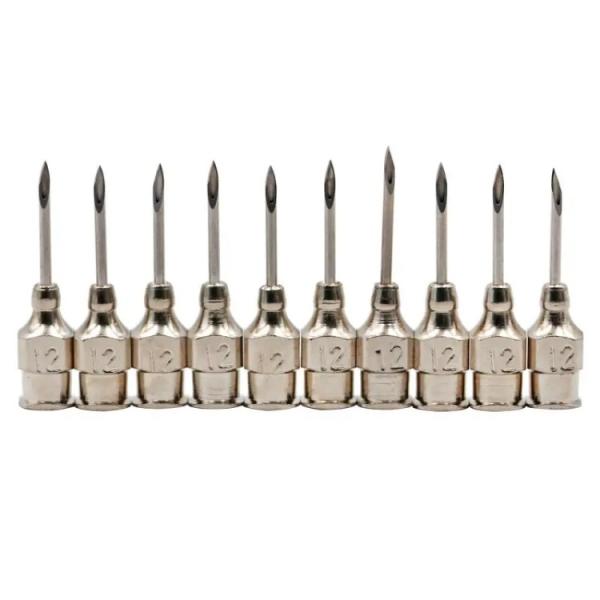 Agulha veterinária hipotérmica de aço inoxidável para uso animal