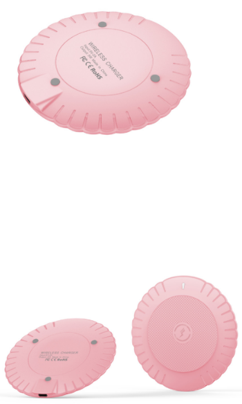 Ultra Slim  Wireless Phone Charger Micro USB Port For Samsung S6 / S7 / S9 Plus