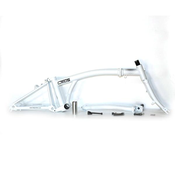 16-дюймовый складный велосипед Crius 349 V тормоз 8 скоростей 9 скоростей Хром-молибден Стальной рамы