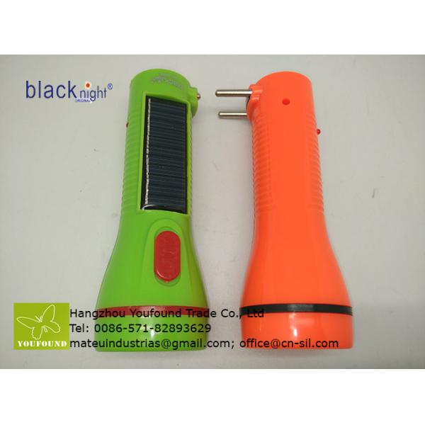 BN-405S Emergency Lighter Solar Torchlight LED Flashlight with Side Lamp