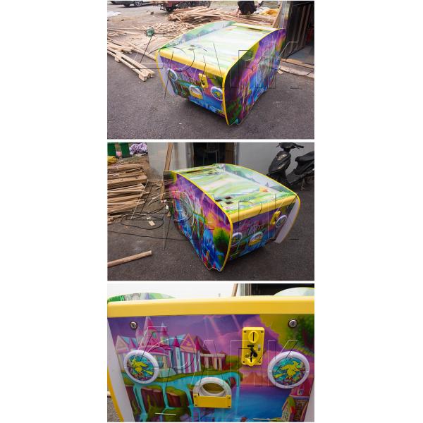 Colorful 350W Air Hockey Arcade Game / Amusement Park Baby Air Hockey Table
