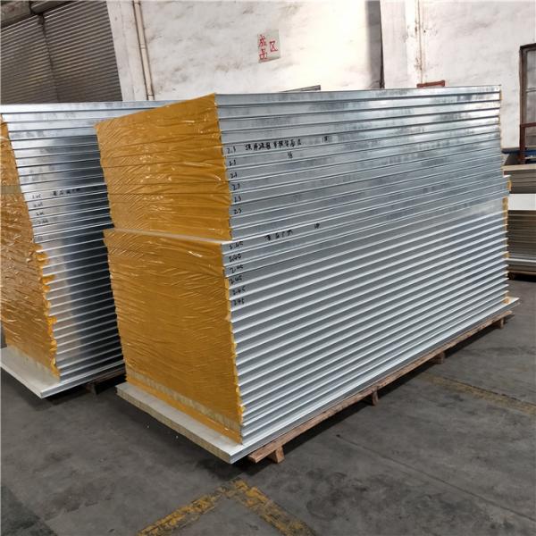 50mm rock wool sandwich panel with protective film for construction buildings