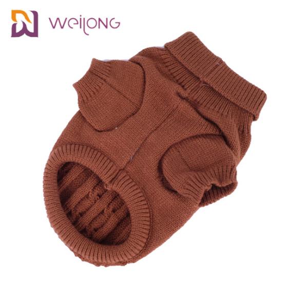 Кабель шеи черепахи вяжет обмундирования свитера собаки для котов собак