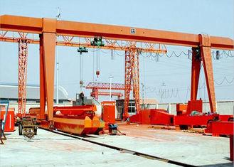High Efficiency 20 Ton Overhead Crane , Hoist Single Girder A Frame Overhead Rail Crane