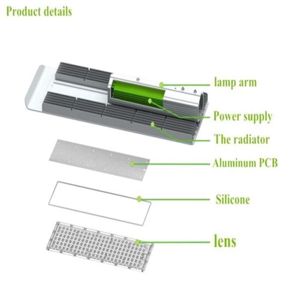 High Power Ip65 Waterproof Outdoor LED Street Light Aluminum 50w 100w 150w 200w