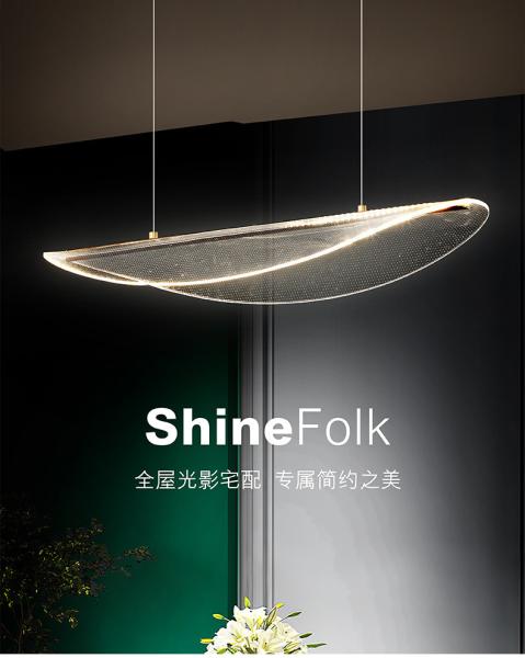 Modern LED Ceiling Pendant Lamp Home Dining Room Acrylic Lamp(WH-AP-585)