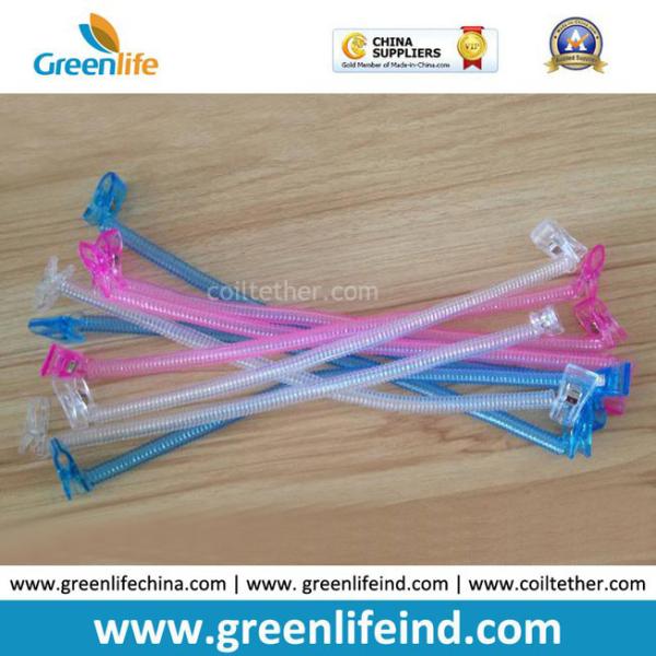 Custom Different Colors Sainless Steel Wire Coil Tool Lanyard Holders
