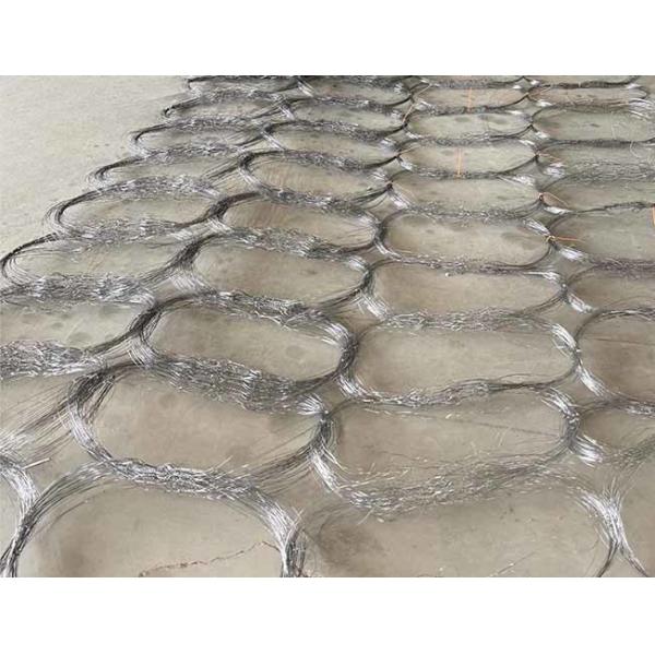 Defensa Fronteriza Envuelva anti-tanque Enredamiento alambre de hierro galvanizado