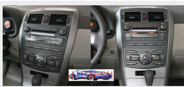 Car Stereo GPS Sytem GPS SatNav Navi Headunit Multimedia for Toyota Corolla (2007-2013)