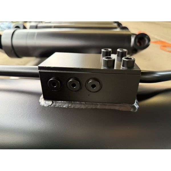 High Pressure Hard Chrome Plated Steel Excavator Hydraulic Cylinder Custom