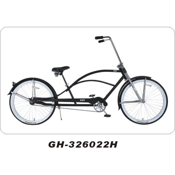 Men's 26'' Low Rider Bicycle Beach Cruiser Bicycle Passed CE for by Steel Fork
