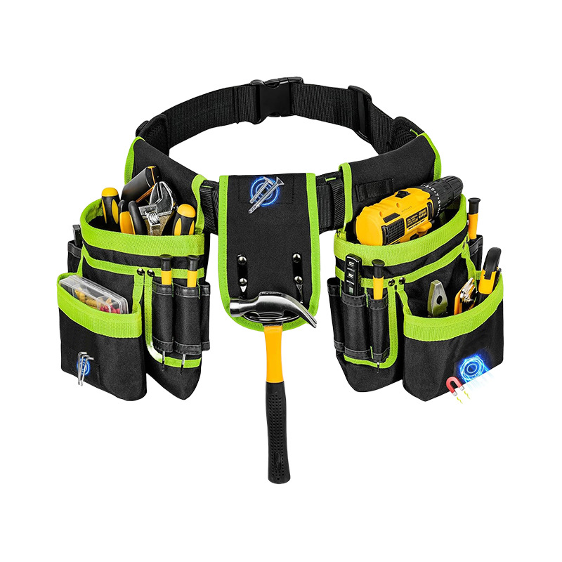 Magnetic Waterproof Heavy-Duty Adjustable Tool Belt Bag OEM/ODM Lightweight Multifunctional Tool Bag
