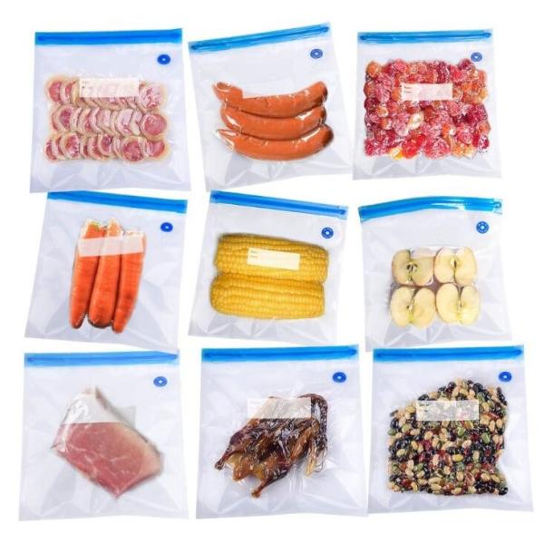 Disposable Transparent Vacuum Sealer Food Storage Plastic Packaging Roll Bag for Food Sealed, Textured Food Freshness St