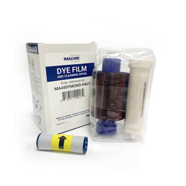 Magicard Dye Film And Cleaning Spool Ma450 For ENDURO3E Made in UK
