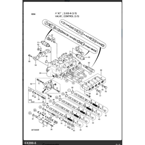 4372038 4289603 4448675 4359899 Excavator Relief Valve Fit EX200-5 ZX225US DH300-7