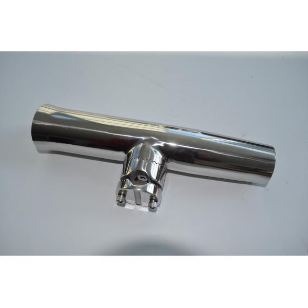 Tournament Style Stainless Steel Clamp Fishing Rod Holder to 2