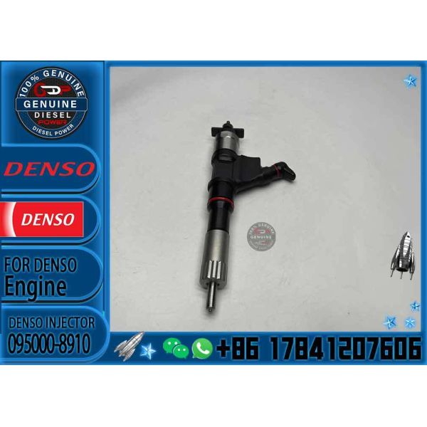 Diesel Common Rail Fuel Injector 095000-8910, 095000-8911, VG1246080106 for SINOTRUK HOWO ENGINE