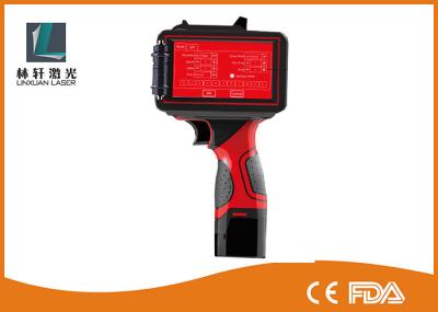 High Resolution Handheld Thermal Inkjet Printer Date Code , Time Frequenc , Serial Number