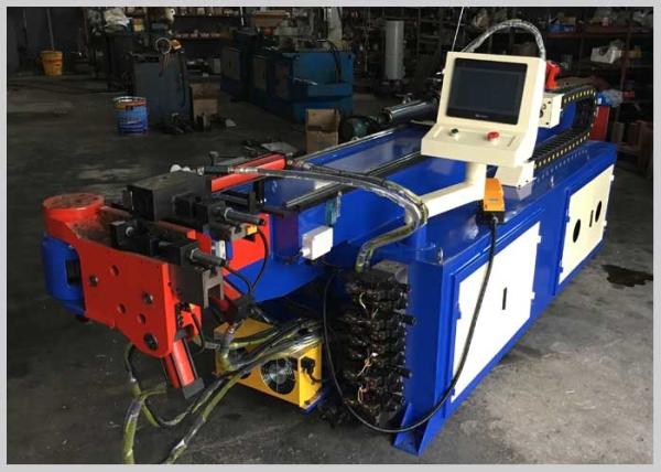 Copper / Aluminum Tube Automatic Pipe Bending Machine Anti Wrinkle Function