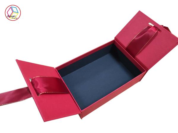 Hot Stamping Flip Spot Printing Craft Paper Gift Box Matte Lamination