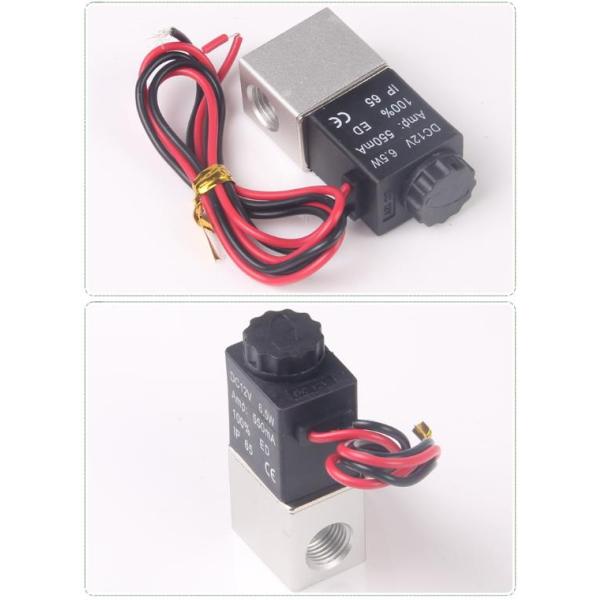 Тип пневматический соленоид руководств летания АМИСКО диаметра φ10 ЭВИ 7/10 свертывает спиралью ДК12В/24В