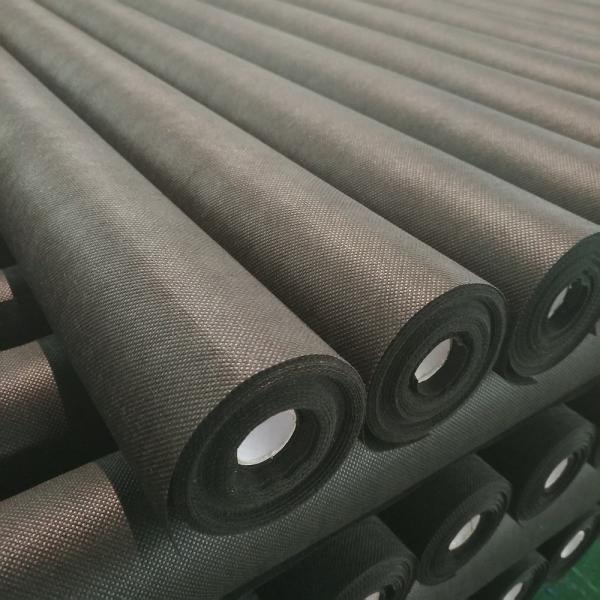 Black 3.2m 50gsm Landscape Fabric Ground Cover