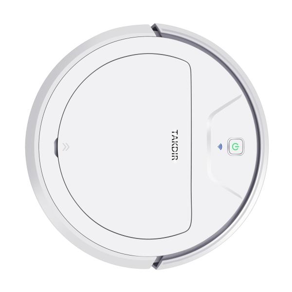 Hands Free Quiet Auto Smart Robot Floor Sweeper With 350ml Water Tank
