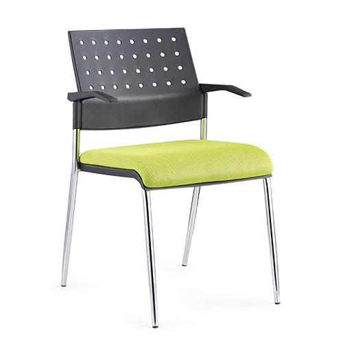 New Design China Reception Visitor Chair With Stainless Steel Frame