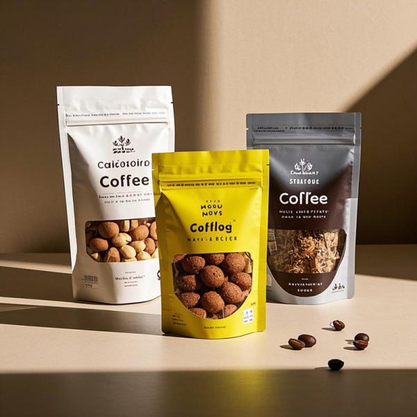 Premium Matte Stand-Up Bags With Partial Display Window Custom Sizes Zipper Seal Food-Grade For Dried Fruits & Nuts