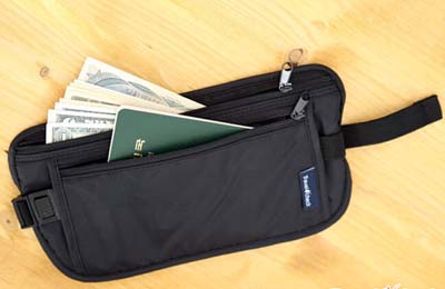 Fanny Pack Travel Check Brand Nylon Waist Bag Belt Bag