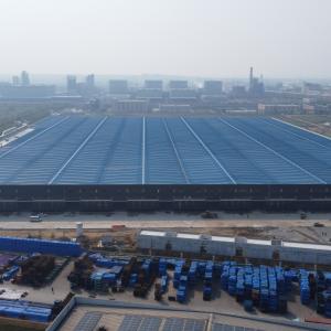 Prefab Steel Structure Warehouse with Q235B Q355B H-Section Frame