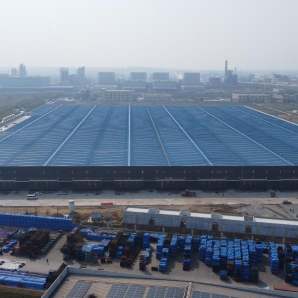 200000m2鉄骨構造の工業団地の大規模は建物を組立て式に作った