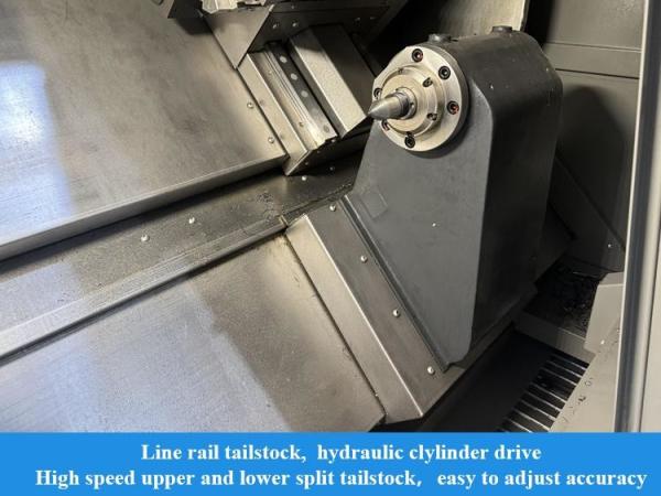 Universal CNC Horizontal Lathe HTC50Q High Torque Spindle SMTCL Heavy Slant Bed CNC Lathe