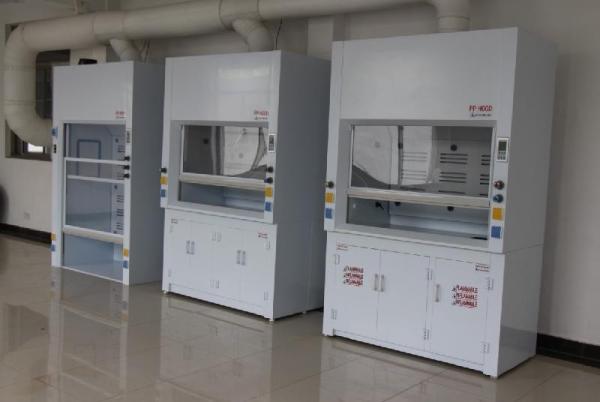 Tipo lâmpada de Hood Acid Resistant Full Cover das emanações dos PP do equipamento de laboratório para dentro