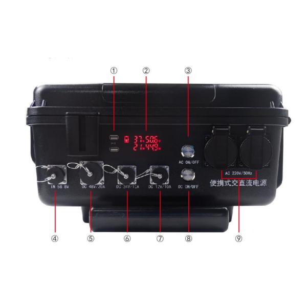 Блок батарей GSEX3KWH 51.8V 56.1AH лития электростанции NCM