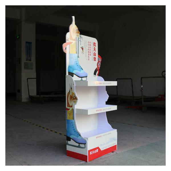 Custom Size Cardboard Paper Hard Rigid Shelving Rack for Store Shelves Display Racks