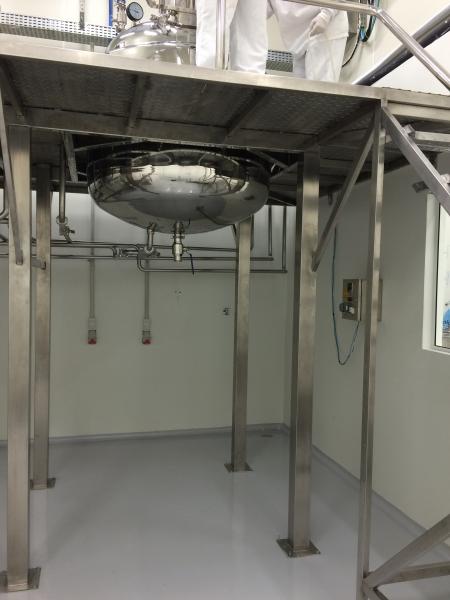 Sistema de bomba de aço inoxidável do vácuo do tanque de derretimento da gelatina da cápsula de Softgel auto