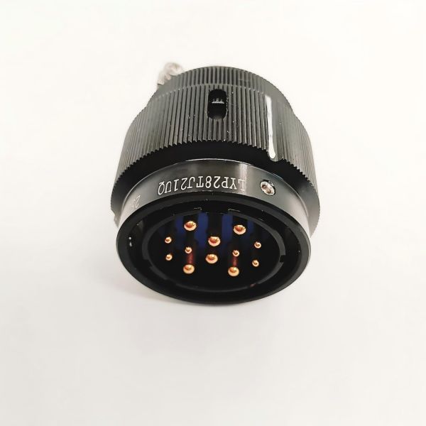 Small Round Plug Connector 1500V 12 Pin Female Connector 25A LYP28TK22UQ