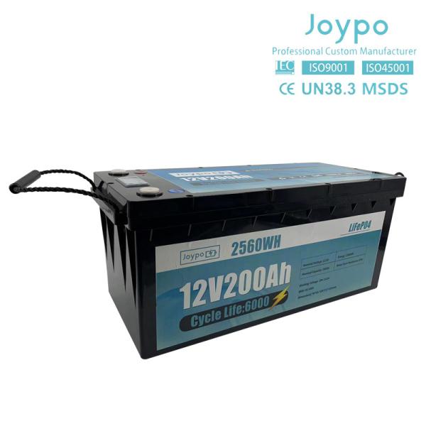 Легкая морская литийная батарея 12В 100Ах 200Ах 300Ах 400Ах