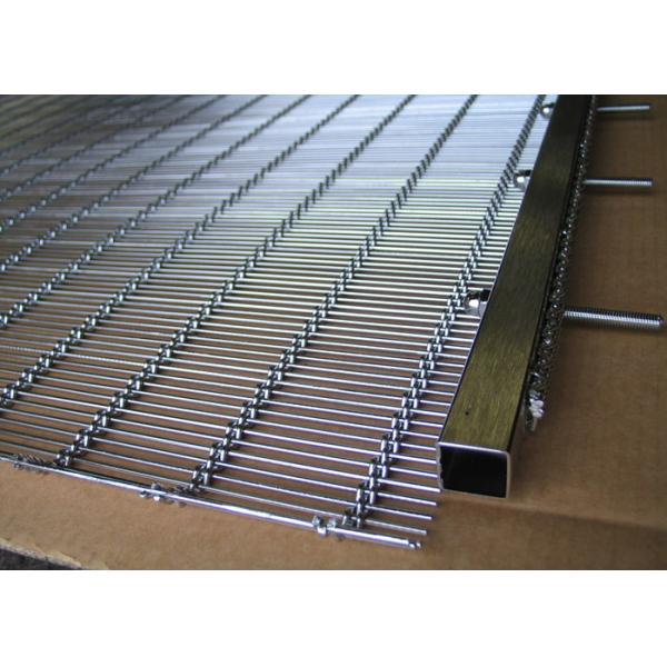 Сетка металла плакирования внешней стены, нержавеющая сталь привязывает экран навесов сетки