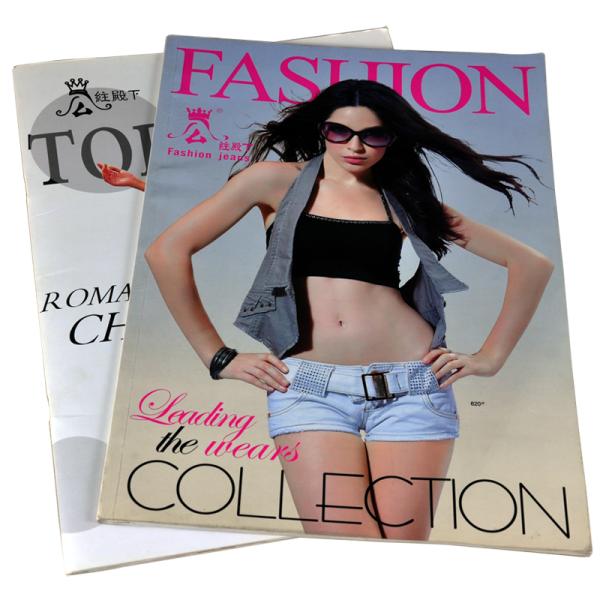 Soft Cover Brochure Catalogue Printing , Pornographic Magazine Printing Services