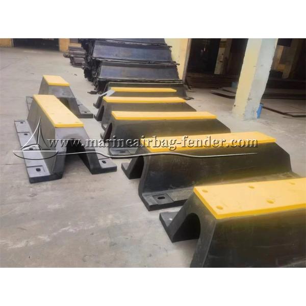 Bolted Arch Marine Rubber Fender Weather Resistant For Dock Protection