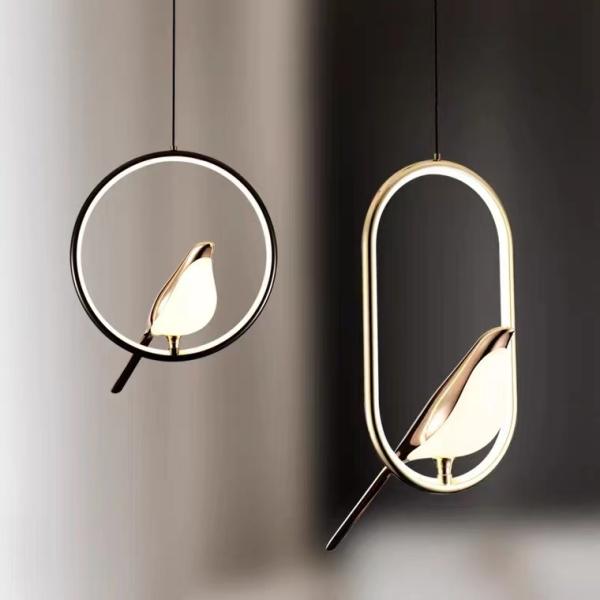 Sea Shipping Gold Dimmable Bird Wall Mounted Lamps For Bedroom Modern Wall Lamp