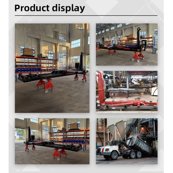 Hydraulic System Hook Lift Arm for Efficient Loading Roll-Off Hoists Waste Treatment Machinery for Hook Lift Trailer