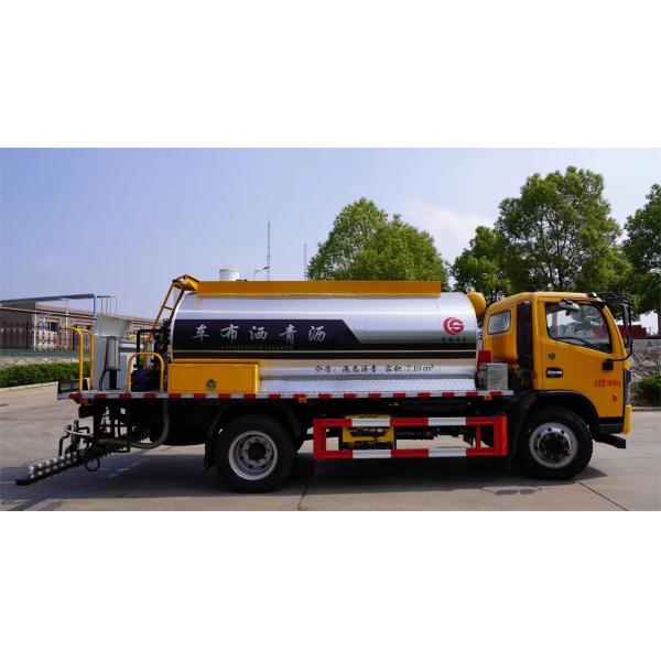 Used Asphalt Spreader truck 7.19CBM Road maintenance equipment