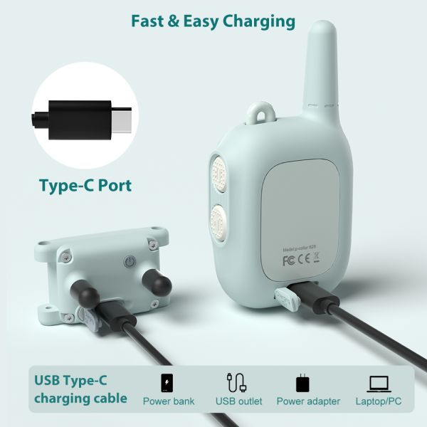 Best Selling Rechargeable IPX7 Waterproof USB Electric Dog Training Collar Clicker Bark Control Shock Pet Training Supplies