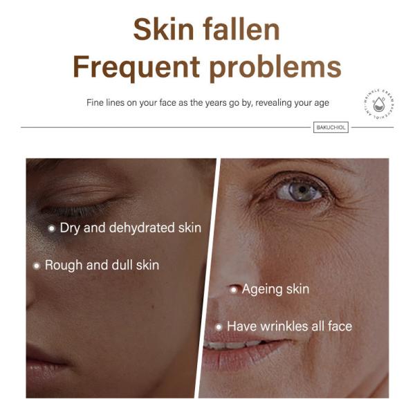Anti enrugamento que ilumina clareando o ODM dos cuidados com a pele 50ml do creme de cara